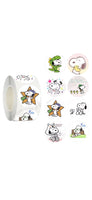 Peanuts 500 - Piece Sticker Roll - snoopn4pnuts.com