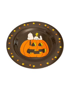 Snoopy Halloween Melamine Luncheon Plate - snoopn4pnuts.com