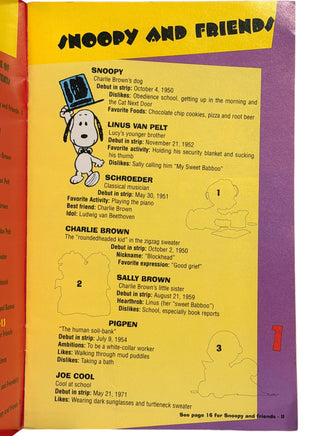 Snoopy And Friends Vintage Sticker Activity Album Plus 100 Stickers!