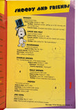 Snoopy and Friends Vintage Sticker Activity Album Plus 100 Stickers!
