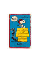 Snoopy Flying Ace Playing Cards - Plays Like Rummy (*Missing 1 Card/Box Worn)