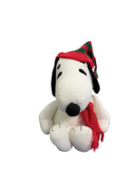 Vintage Large Holiday Snoopy "Marshmallow" Style Doll (Several Light Stains)