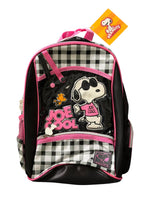 Snoopy Joe Cool Medium-Size Backpack With Glitter Accents (Very Attractive!)