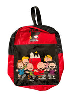 Peanuts Glossy Vinyl and Nylon Canvas Backpack
