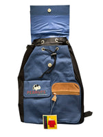 Peanuts Full-Size Multi-Pocketed Backpack With Suede Leather Accents - VERY NICE!