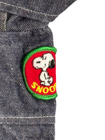 Snoopy Plush Doll Denim Jacket With Embroidered Patch (Fits 15" Plush Doll/Not Included) - snoopn4pnuts.com