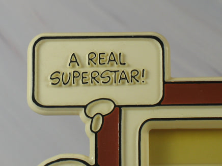 Hallmark Vintage Snoopy Picture Frame (Photo Cover Discolored Due To Age) - snoopn4pnuts.com