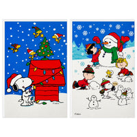Peanuts Inspirational Christmas Card Set With Glitter Accents