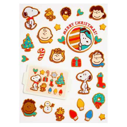 Peanuts 26 - Piece Christmas Holiday Reusable Window Clings (Includes Franklin!) - ON SALE! - snoopn4pnuts.com
