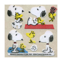 Peanuts Stickermagic Felt Sticker Sheet - Great For Scrapbooking!