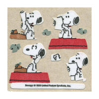 Peanuts Stickermagic Felt Sticker Set - Great For Scrapbooking! - snoopn4pnuts.com