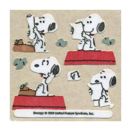 Peanuts Stickermagic Felt Sticker Set - Great For Scrapbooking! - snoopn4pnuts.com