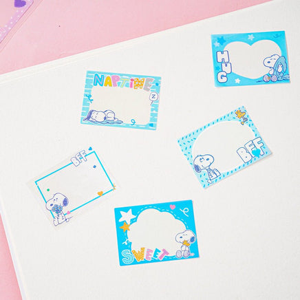 Snoopy Photo Frame Stickers - Great For Scrapbooking, Adding To Greeting Cards, School Lockers, Etc. - snoopn4pnuts.com