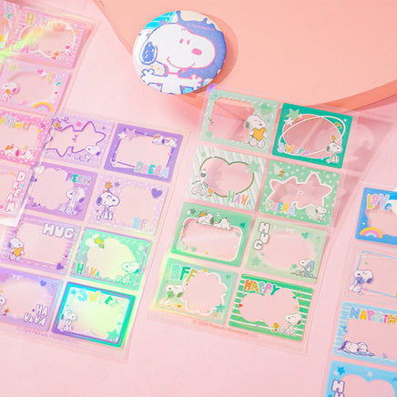 Snoopy Photo Frame Stickers - Great For Scrapbooking, Adding To Greeting Cards, School Lockers, Etc. - snoopn4pnuts.com