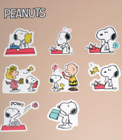 Peanuts 8 - Piece Sticker Set - snoopn4pnuts.com
