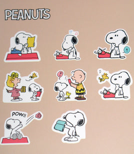 Peanuts 8 - Piece Sticker Set - snoopn4pnuts.com