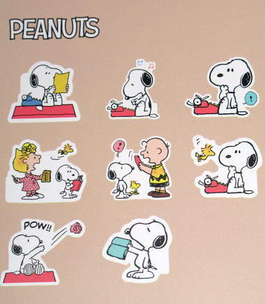 Peanuts 8 - Piece Sticker Set - snoopn4pnuts.com