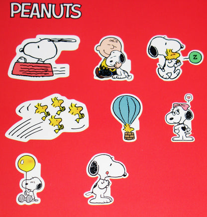 Peanuts 8 - Piece Sticker Set - snoopn4pnuts.com