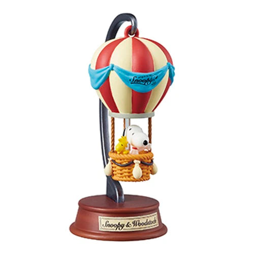 Peanuts Hot Air Balloon Figurine - Snoopy and Woodstock