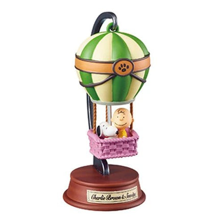 Peanuts Hot Air Balloon Figurine - Charlie Brown and Snoopy (PLEASE NOTE: Base Label Incorrect) - snoopn4pnuts.com