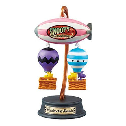 Peanuts Hot Air Balloon Figurine - Woodstock and Friends - snoopn4pnuts.com