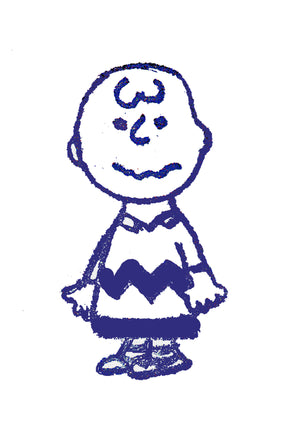 Snoopy Vintage Rubber Stamp With Wood Handle - Charlie Brown - snoopn4pnuts.com