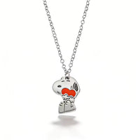 Snoopy Imported Enamel Necklace (Lightweight Pendant)