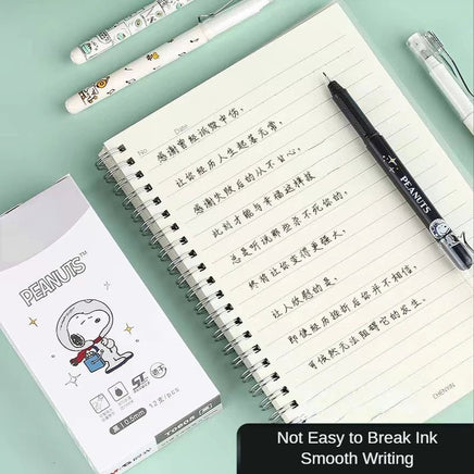 Snoopy Gel Pen With Pocket Clip - 4 Designs To Choose From - snoopn4pnuts.com