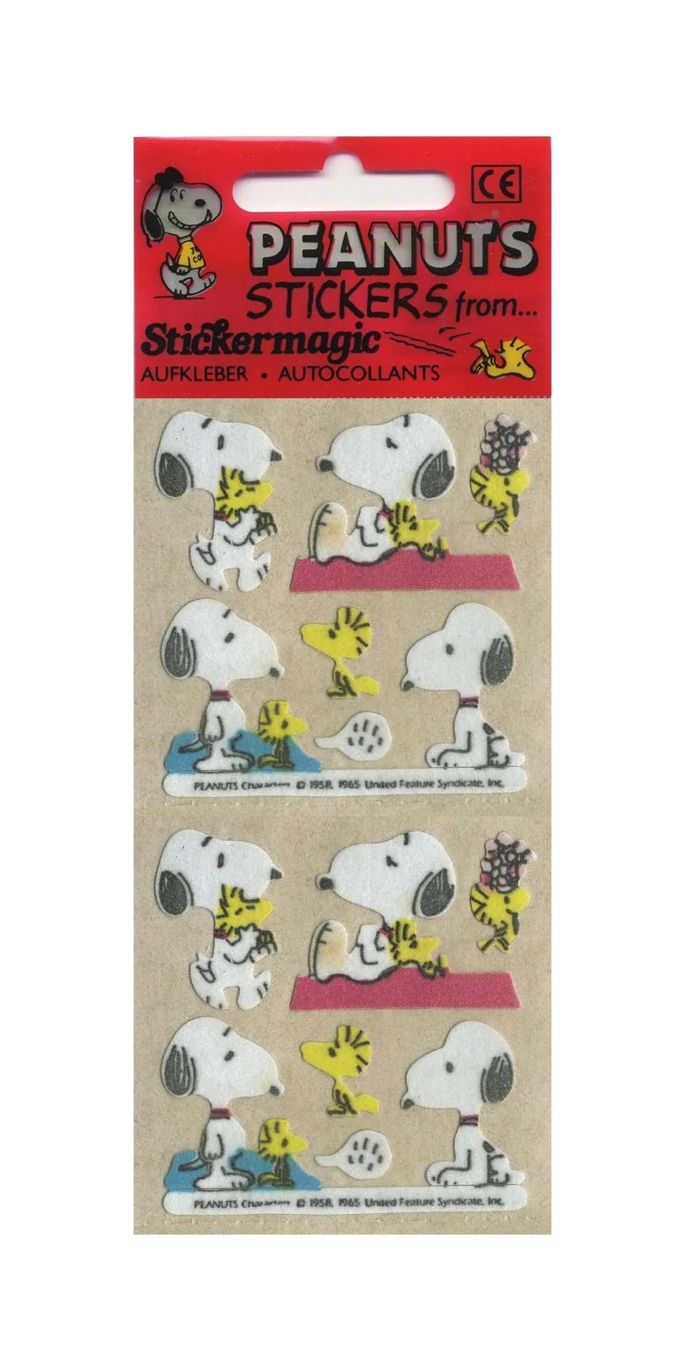 Snoopy Felt Stickers