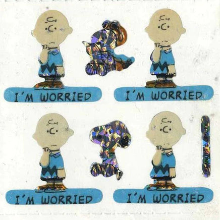 Peanuts Stickermagic Prismatic / Holographic Sticker Set - Great For Scrapbooking! - snoopn4pnuts.com