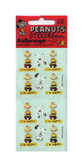 Peanuts Stickermagic Glossy Sticker Set - Great For Scrapbooking! - snoopn4pnuts.com