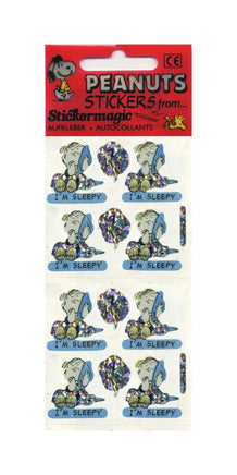 Peanuts Stickermagic Prismatic / Holographic Sticker Set - Great For Scrapbooking! - snoopn4pnuts.com