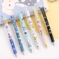 Snoopy Retractable Gel Pen With Pocket Clip - 6 Designs To Choose From