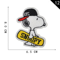 SNOOPY NYC (New York City) BASEBALL PATCH