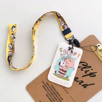 Snoopy Photo ID Case With Removable Lanyard - Great For Teachers, Students, Business and Medical Personnel, Etc. (Copy)