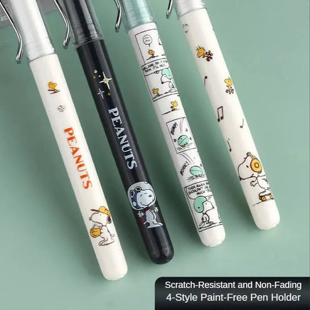 Snoopy Gel Pen With Pocket Clip - 4 Designs To Choose From - snoopn4pnuts.com