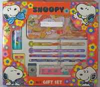 Snoopy Complete Desk Set For Home Or School (Includes Everything You Need!) - RARE JAPANESE SAMPLE!