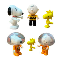 Peanuts Snap Toys 3-Figure Set - Astronauts