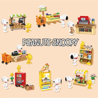 Snoopy Lego Blocks - Style Grocery Store Display - Supermarket Cashier - snoopn4pnuts.com