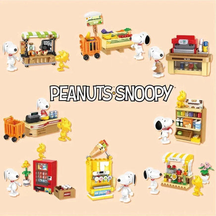 Snoopy Lego Blocks - Style Grocery Store Display - Beverage Vending Machine - snoopn4pnuts.com