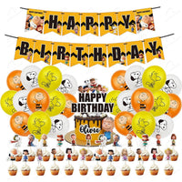 Peanuts Latex Party Balloon - SINGLE (Air Fill/NOT Helium) - Matching Party Ware Sold Separately - snoopn4pnuts.com