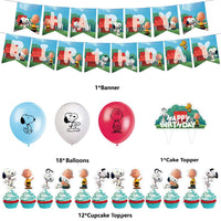 Peanuts Party Ware - Cake Topper (One - Time Use) - Dog House On Cake Not Included (Matching Party Ware Sold Separately) - snoopn4pnuts.com