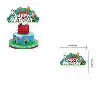 Peanuts Party Ware - Cake Topper (One - Time Use) - Dog House On Cake Not Included (Matching Party Ware Sold Separately) - snoopn4pnuts.com