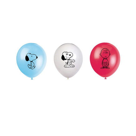 Peanuts Latex Party Balloon - SINGLE (Air Fill/NOT Helium) - Matching Party Ware Sold Separately - snoopn4pnuts.com