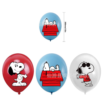 Peanuts Latex Party Balloon - SINGLE (Air Fill/NOT Helium) - Matching Party Ware Sold Separately - snoopn4pnuts.com