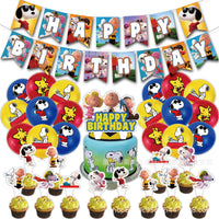Peanuts Party Cake Picks Set (12) - Matching Party Ware Sold Separately - snoopn4pnuts.com