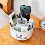 Snoopy Rotating Organizer - Great For Cosmetics, Pens and Pencils, Kitchen Utensils, Cell Phones, Etc.