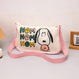 Snoopy Canvas Shoulder Bag Purse