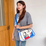 Snoopy Canvas Shoulder Bag Purse