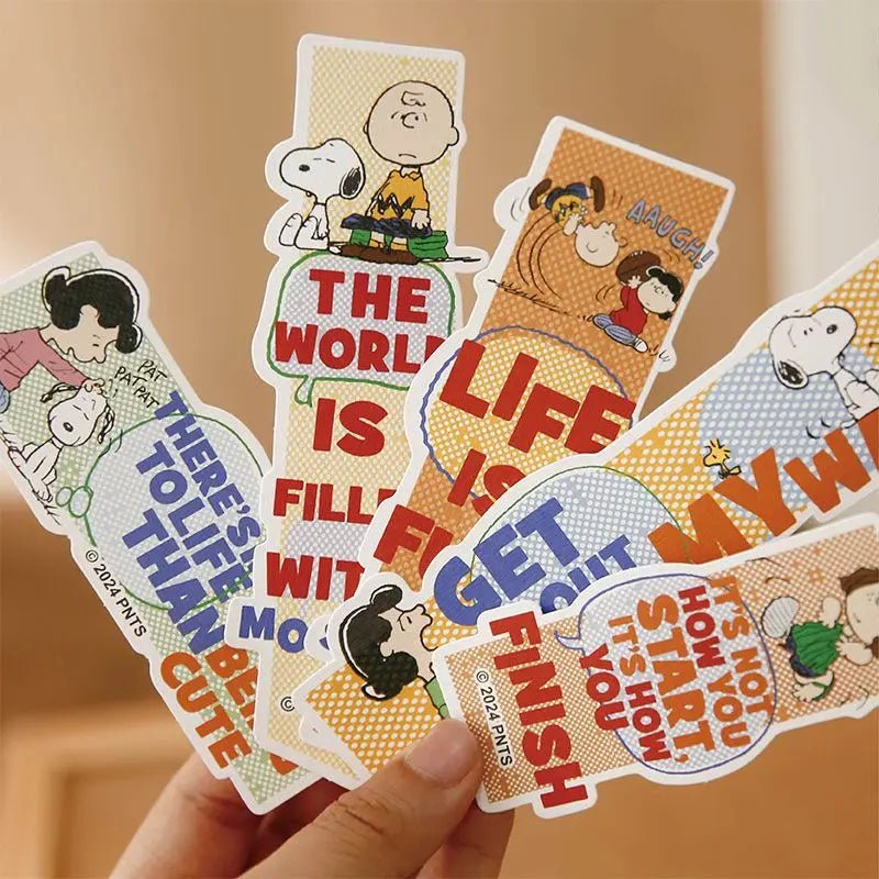Peanuts Philosophy Book Mark Set (10)| snoopn4pnuts.com